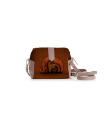 Сумка кросс-боди BAG6 «Деревянные слоны»