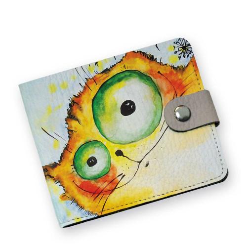 Кошелек мини PRS8 «Crazy cat»