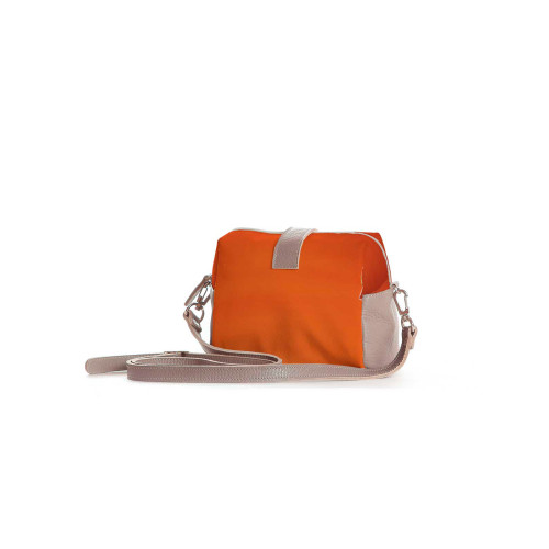Сумка кросс-боди BAG6 «Слоны оранжевые»