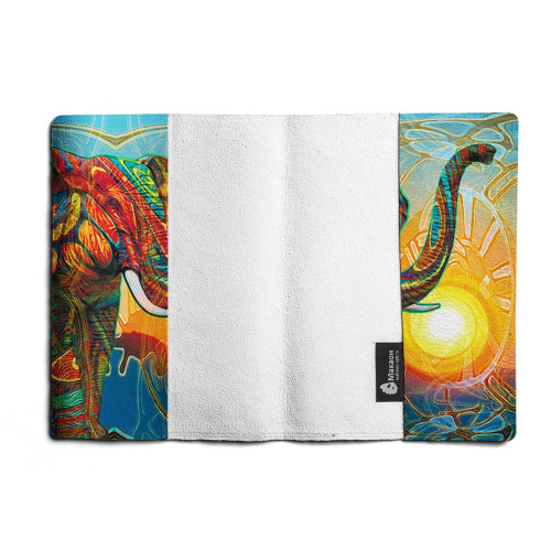 Обложка для паспорта, PAS1 «Sun elephant»