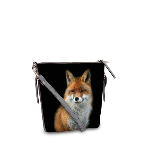 Сумка кросс-боди BAG8 «Лиса вертикальная»