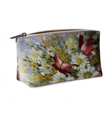 Косметичка big KOS2 «Бабочки и цветы»