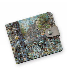 Кошелек мини PRS8 «Белые ночи на петербургской улице»