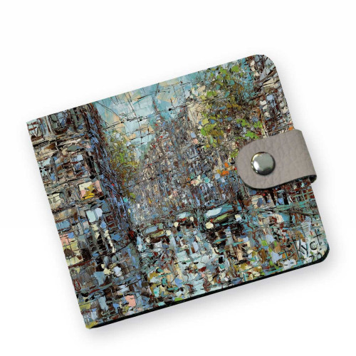 Кошелек мини PRS8 «Белые ночи на петербургской улице»