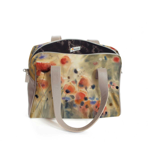 Сумка на плечо BAG5 «Flowers poppies»