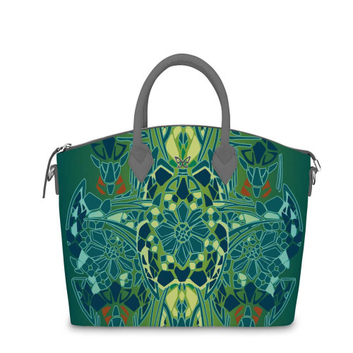 Сумка на руку, BG82 «Мозаичные цветы»