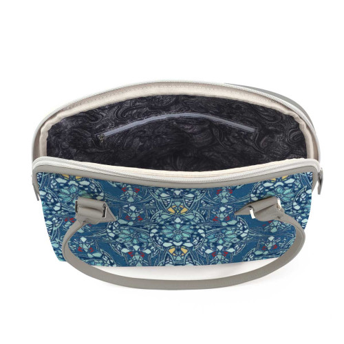 Сумка на плечо BG11 «Мозаика голубая»