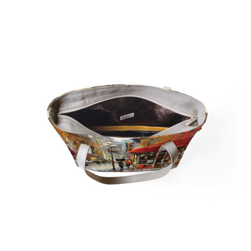 Сумка тоут BAG9 «Street café»