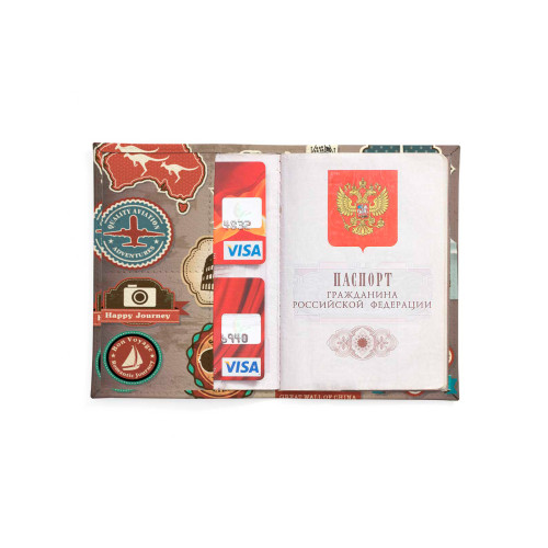 Обложка для автодокументов, AUT2 «Travel»