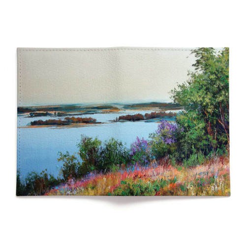 Обложка для паспорта, PAS2 «Весенняя Волга»