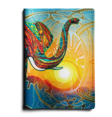 Обложка для паспорта, PAS1 «Sun elephant»