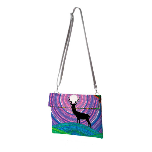 Клатч, кросс-боди KHL4 «Tree moon»