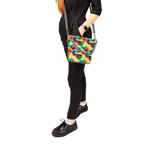 Сумка кросс-боди BAG8 «Абстракция»