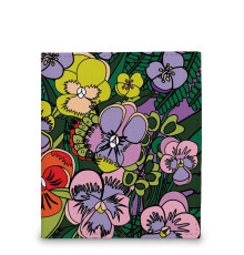 Кошелек мини PR17 «Анютины глазки»