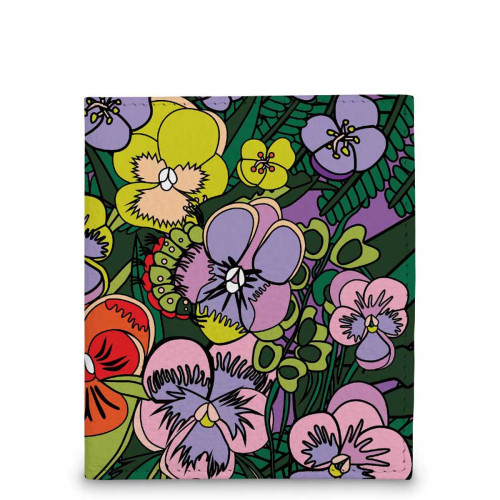 Кошелек мини PR17 «Анютины глазки»