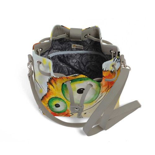 Сумка на плечо BG16 «Crazy cat»