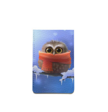 Картхолдер, CHL1 «Owl in scarf»