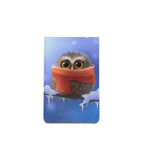 Картхолдер, CHL1 «Owl in scarf»