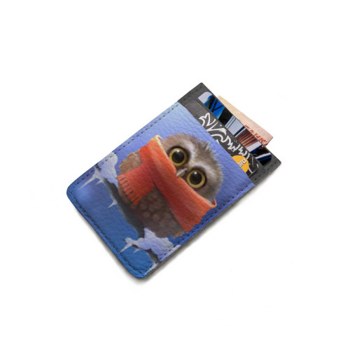 Картхолдер, CHL1 «Owl in scarf»