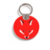 Круглый брелок с кольцом