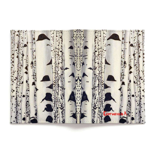 Обложка для автодокументов New «Березы»