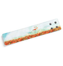 Широкий браслет «Маки»