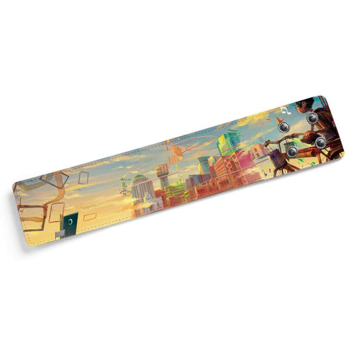 Широкий браслет «Мальчик и велосипед»