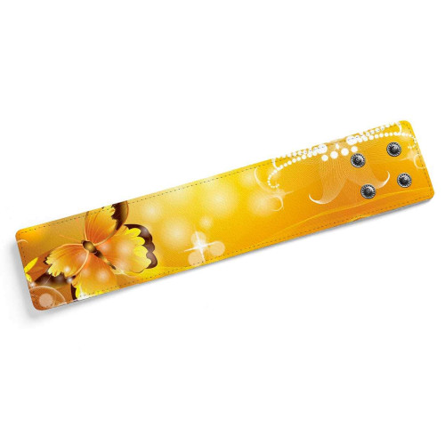 Широкий браслет «Бабочка 8»