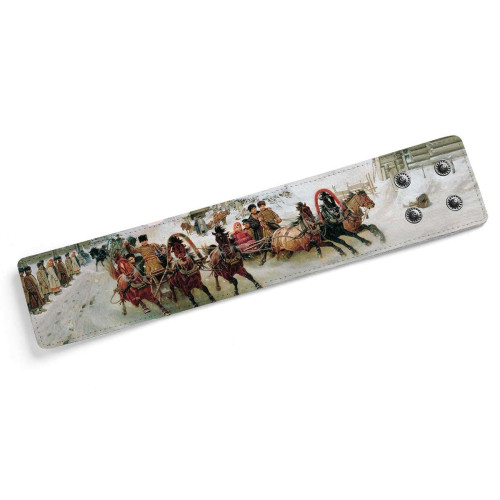 Широкий браслет «Russian Winter»