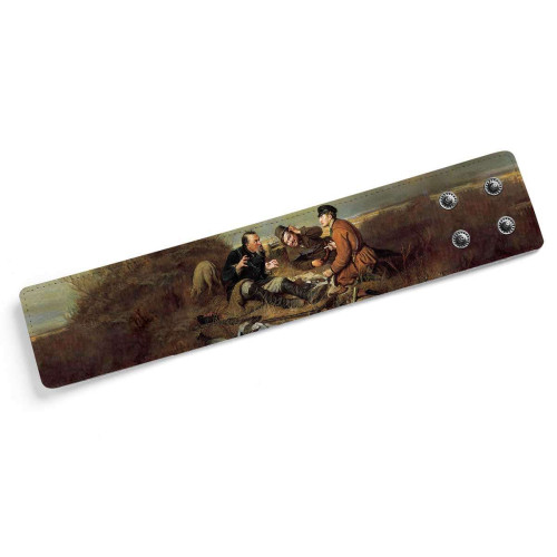 Широкий браслет «Охотники на Привале»