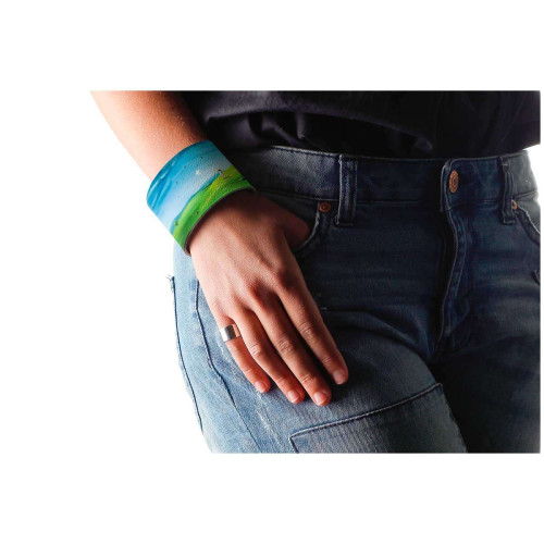 Широкий браслет «Green hills»