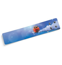 Широкий браслет «Owl in scarf»