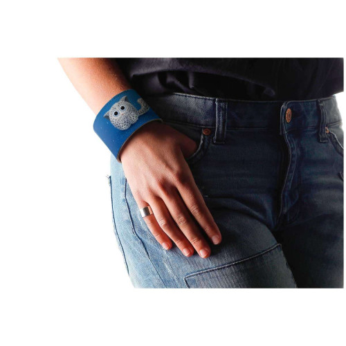 Широкий браслет «Snow leopard»