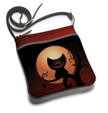 Сумка планшет «Кот на ветке»