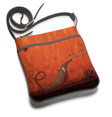 Сумка планшет «Барышня и дракон»