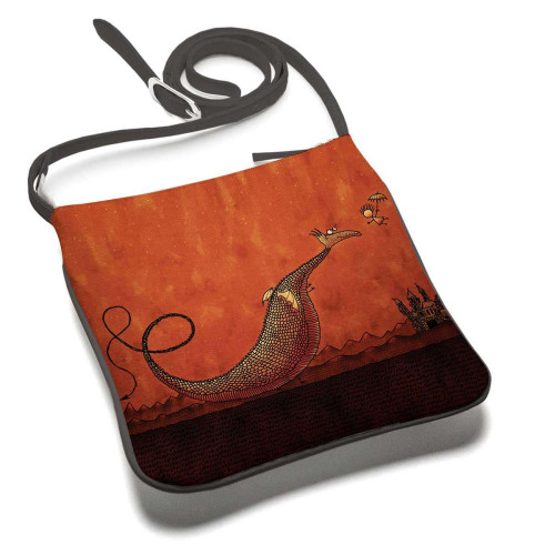Сумка планшет «Барышня и дракон»