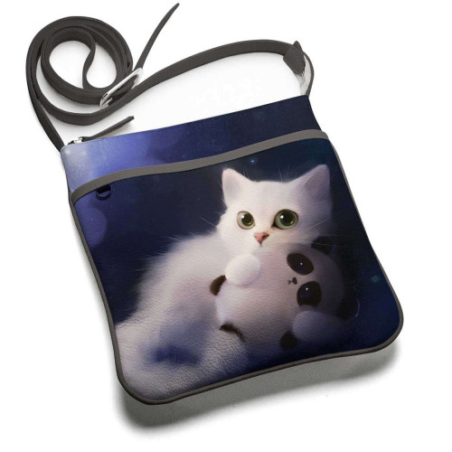 Сумка планшет «Cat & Panda»