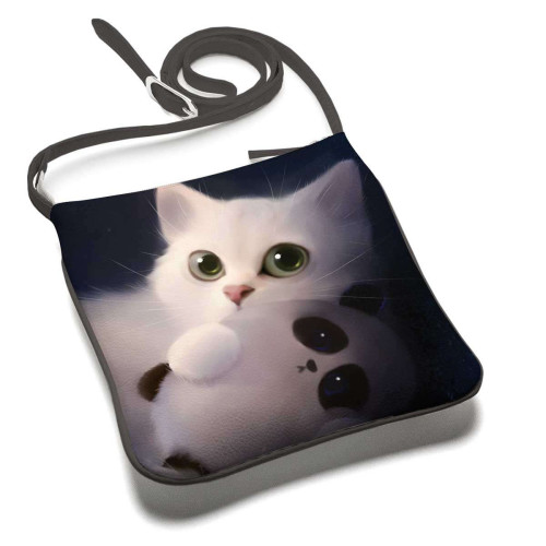 Сумка планшет «Cat & Panda»