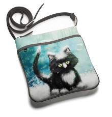 Сумка планшет «Snow cat»