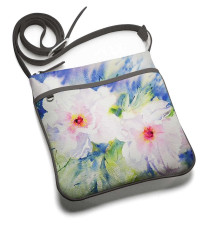 Сумка планшет «Two peonies»