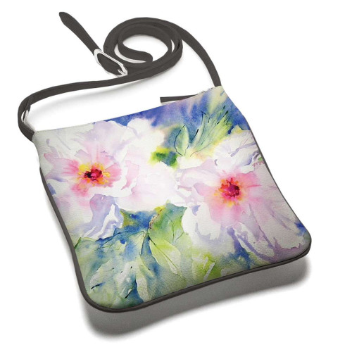 Сумка планшет «Two peonies»