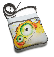 Сумка планшет «Crazy cat»