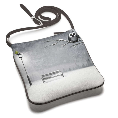 Сумка планшет «Owl & bird»