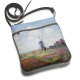 Сумка планшет «Claude Monet Tulip Field and windmill»